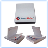 Customised printed Post It notes